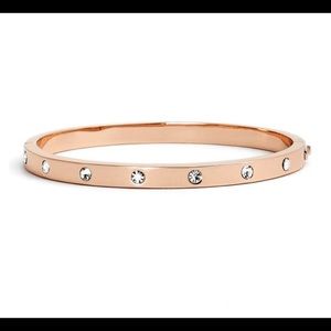 Kate Spade New York crystal hinge bangle